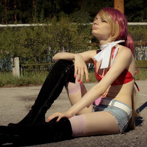 Shura Kirigakure (Blue Exorcist) Cosplay fantasy outfit girl anime photoshoot