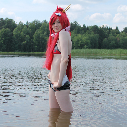 Yoko Littner (Gurren Lagann) Cosplay cosplay costume photoshoot anime cute kawaii